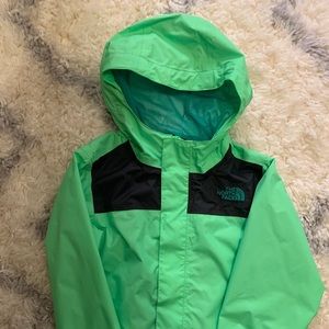 The North Face rain jacket. Boys